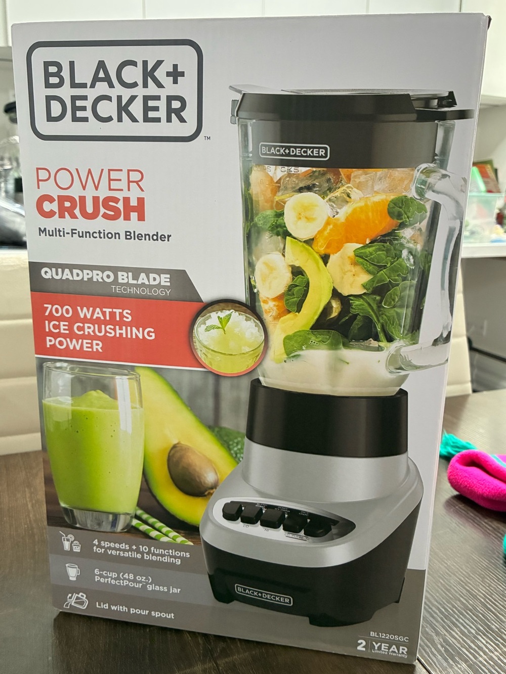 Black+ Decker Power Crush Multi-Function Blender